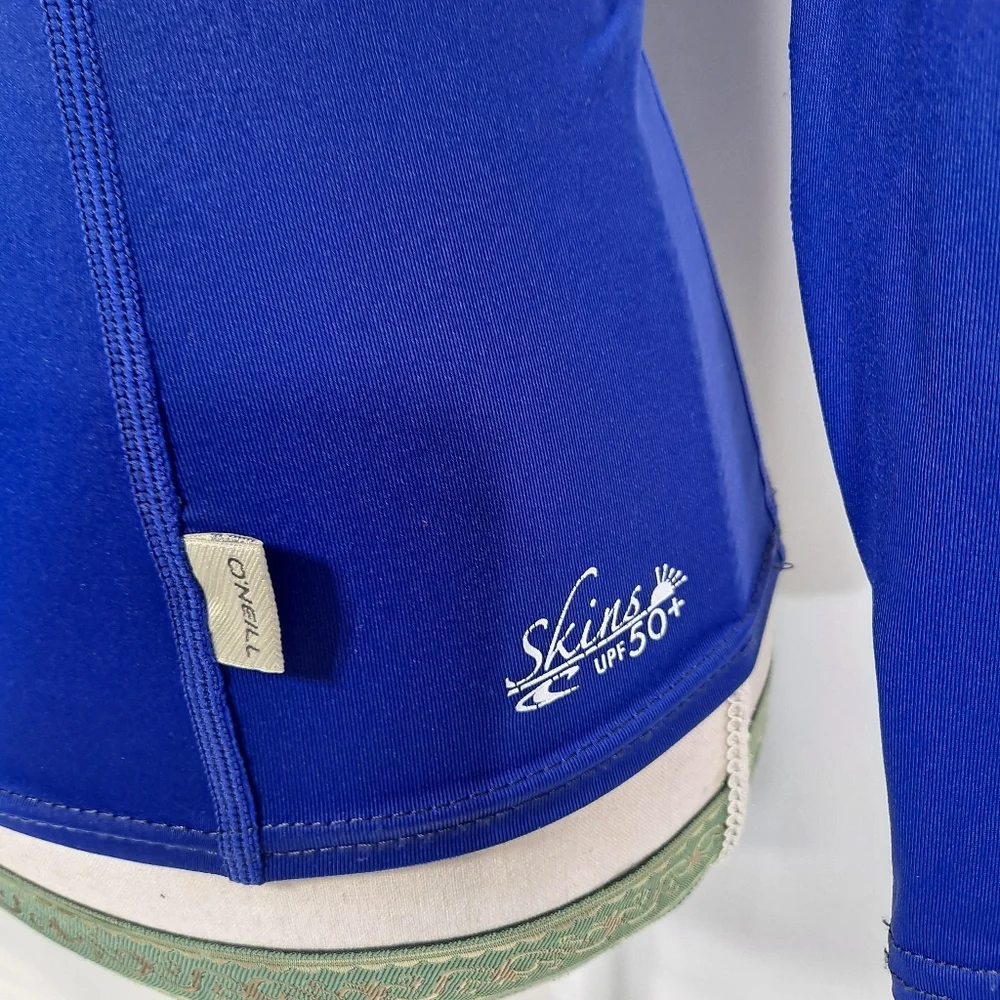 O'Neill Cobalt Blue Long Sleeve Rash Guard Shirt